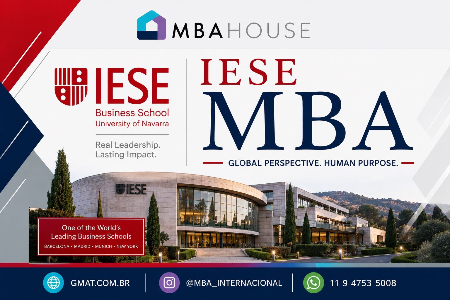 IESE MBA — Develop Leaders. Have a Deep Impact. — MBA House